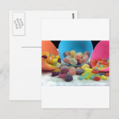 zoet en snoep briefkaart (Voorkant / Achterkant)