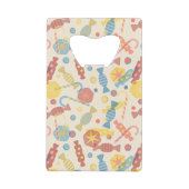 zoet en Snoep Creditkaart Flessenopener (Voorkant)