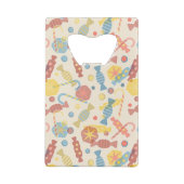 zoet en Snoep Creditkaart Flessenopener (Achterkant)