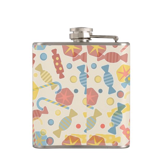 zoet en Snoep Heupfles (Achterkant)