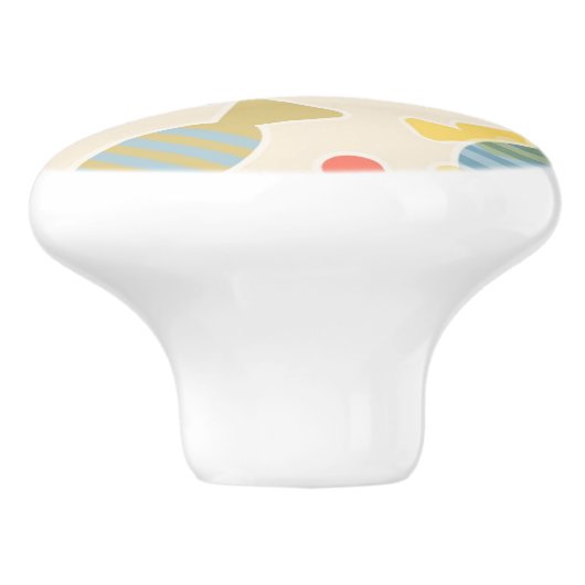 zoet en Snoep Keramische Knop (Zijkant)