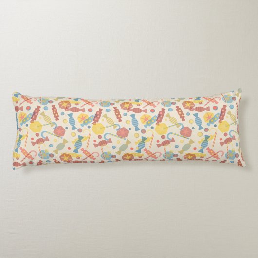 zoet en Snoep Lichaamskussen (Achterkant)