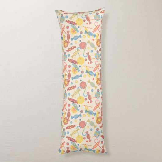 zoet en Snoep Lichaamskussen (Achterkant (Verticaal))