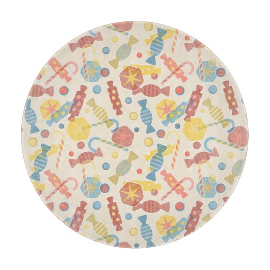 zoet en Snoep Snijplank (Voorkant)