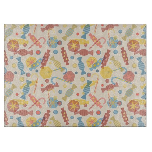 zoet en Snoep Snijplank (Voorkant)