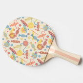 zoet en Snoep Tafeltennisbatje (Zijkant)
