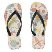 zoet en Snoep Teenslippers (Voetbed)