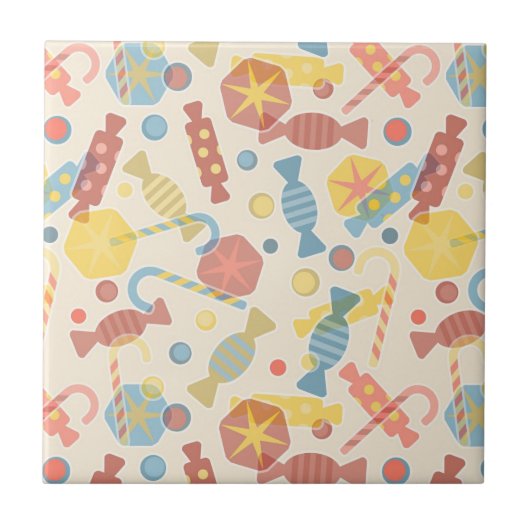 zoet en Snoep Tegeltje (Voorkant)