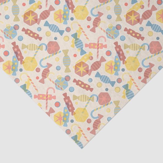 zoet en Snoep Tissuepapier (Detail)