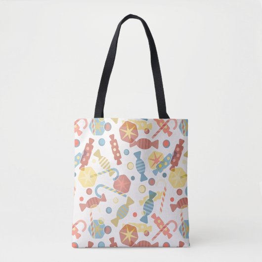 zoet en Snoep Tote Bag (Voorkant)