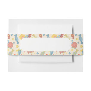 zoet en Snoep Uitnodigingen Wikkel