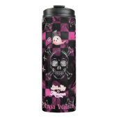 Zoet en Spooky Halloween Gepersonaliseerd Thermosbeker (Voorkant)