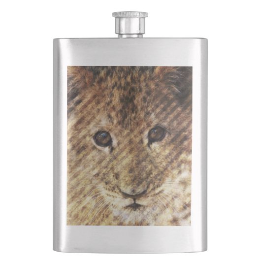 zoet en wild heupfles (Voorkant)