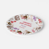 Zoet en zout Baby shower Witboek Bord (Gekanteld)