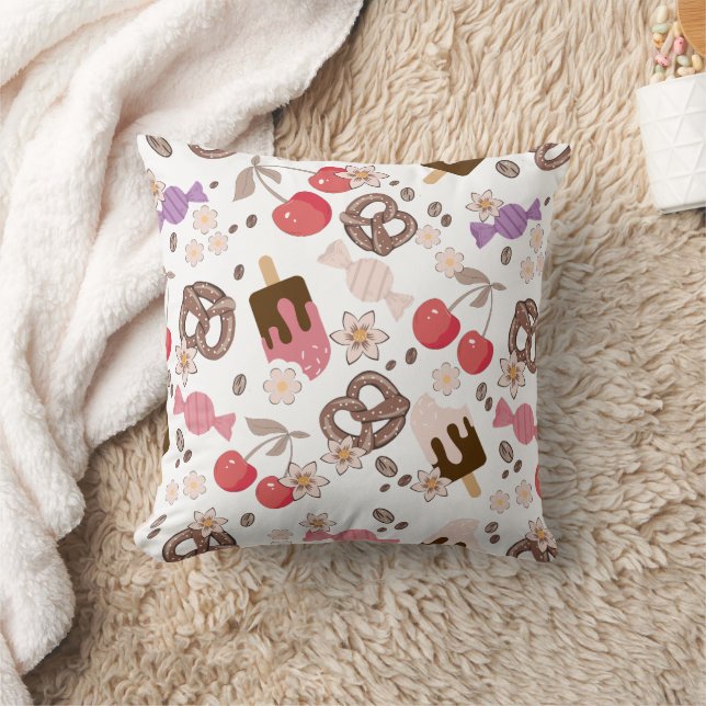 Zoet en zout Treats Patroon Kussen (Deken)