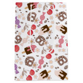 Zoet en zout Treats Patroon Medium Cadeauzakje (Achterkant)