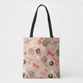 Zoet en zout Treats Patroon Tote Bag