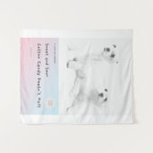 Zoet en zuur Snoep smelt niet Wandkleed (Voorkant (horizontaal))