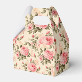 Zoet  Engels Rozen Bedankdoosjes