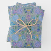 Zoet Erwten Bloemen Wrapping Paper (In situ)