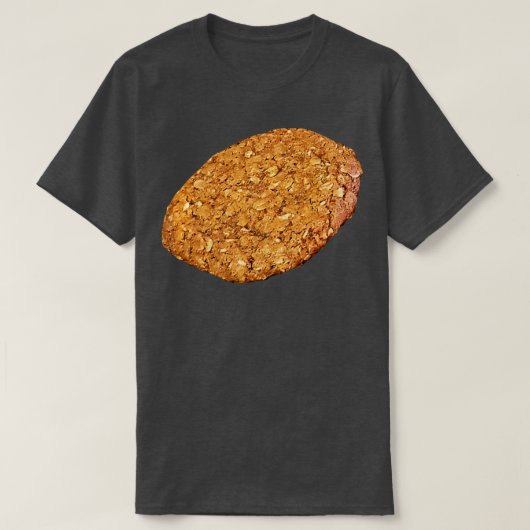 Zoet eten Anzac Oat Cookie T-shirt (Design voorkant)