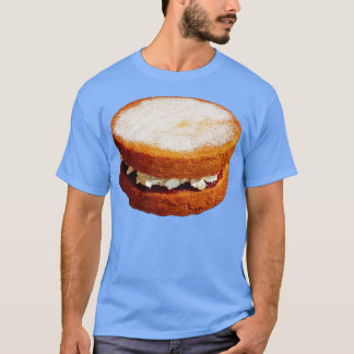 Zoet eten Victoria Sponge Cake T-shirt