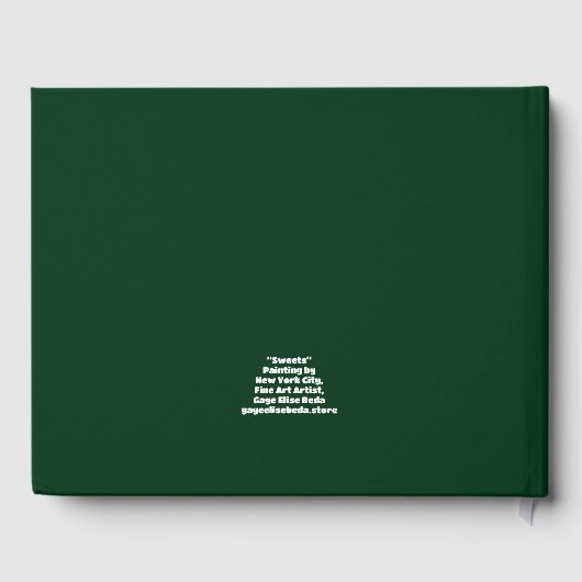 zoet gastenboek (Achterkant)