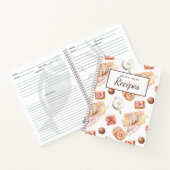Zoet gebakken gebak Receptenboek Notitieboek (Binnen)