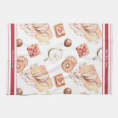 Zoet gebakken gebak  theedoek (Horizontaal)