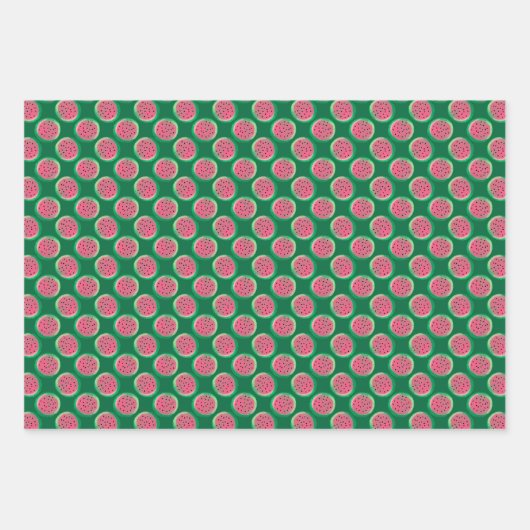 zoet gesmolten watersmeloensoort  inpakpapier vel (Voorkant 2)