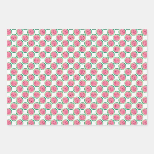 zoet gesmolten watersmeloensoort  inpakpapier vel (Voorkant)