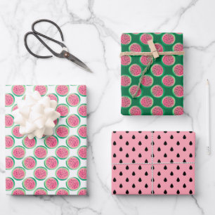 zoet gesmolten watersmeloensoort inpakpapier vel