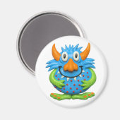 Zoet Gevlekt Monster Magneet (Voorkant / Achterkant)