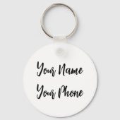 Zoet Glas in lood Blauwvogels Sleutelhanger (Achterkant)