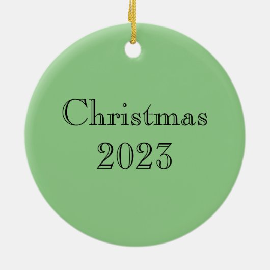 Zoet Glas in lood egel Keramisch Ornament (Achterkant)