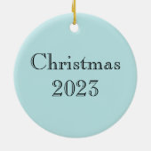 Zoet Glas in lood Konijnenkonijn Keramisch Ornament (Achterkant)