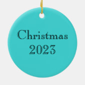 Zoet Glas in lood Wilde Eenden Keramisch Ornament (Achterkant)