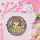 Zoet Herten Baby shower 7" Bord (Feest)
