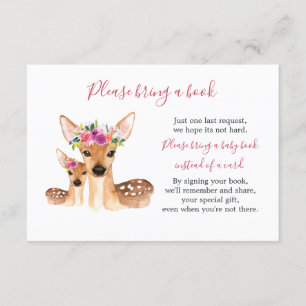 Zoet Herten Mam En Baby shower Boek Kaart