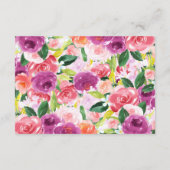 Zoet Herten Mam En Baby shower Boek Kaart (Achterkant)