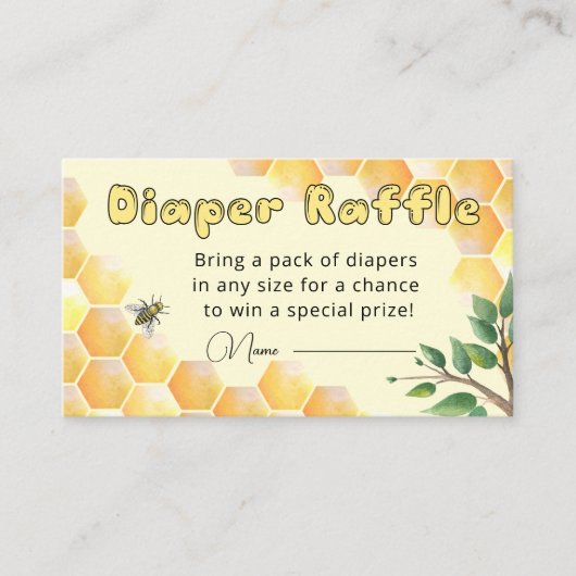 Zoet het luierkaartje maar... informatiekaartje (Voorkant)