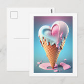 zoet ijs briefkaart (Voorkant / Achterkant)