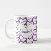 Zoet in hart koffiemok (Links)