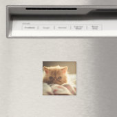 Zoet kat blijf warm magneet (Insitu (Vaatwasser))
