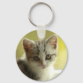 Zoet Kat Sleutelhanger (Voorkant)