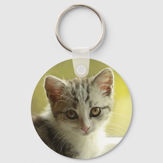 Zoet Kat Sleutelhanger (Voorkant)