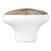 Zoet klein kat keramische knop (Zijkant)