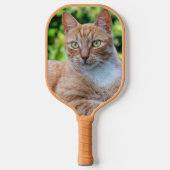 Zoet klein kat pickleball paddle (Voorkant)