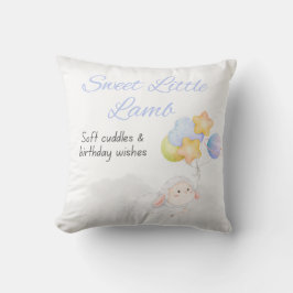 Zoet Klein Lam Kussen
