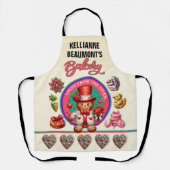 Zoet koekje gemaakt met liefde schort (Voorkant)